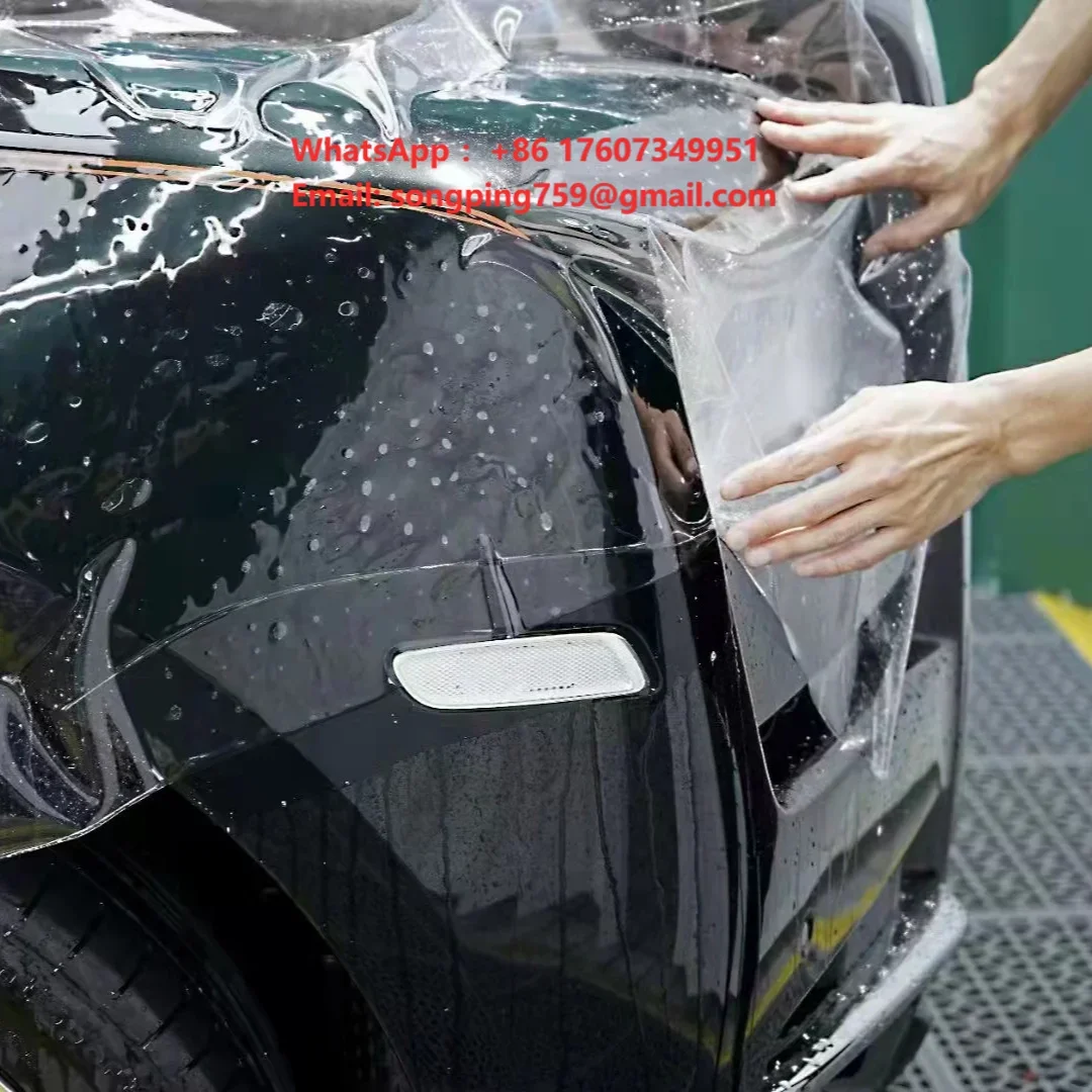 Car Paint Protection Vinyl Wrap Film Protective Film Ppf Tpu Clear Sticker