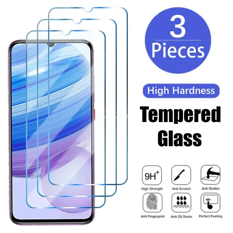 3 piezas vidrio templado protector de pantalla para Xiaomi Redmi Note 11 12 Pro Plus 5G 9S 10S 11S anti-rayaduras película de vidrio protectora para Redmi Note 10 9 8 Pro 10C 9A 8 accesorios de teléfono