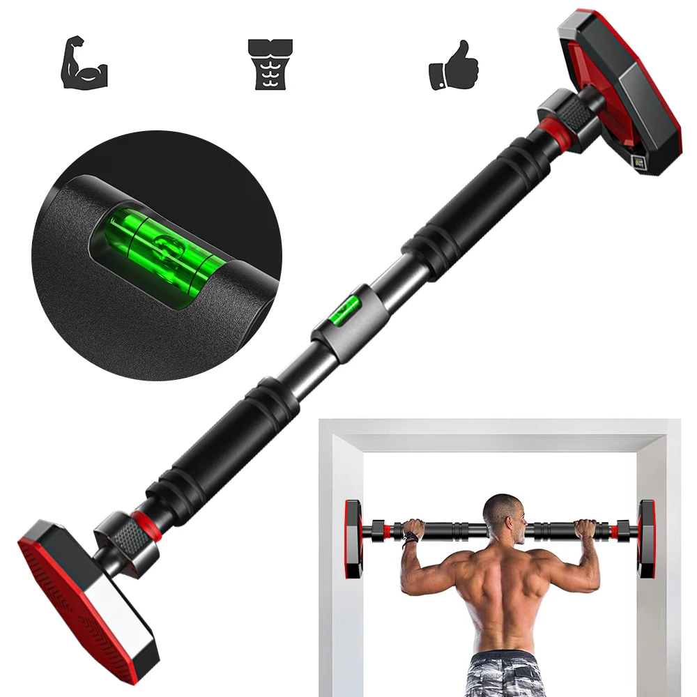 Klappbare Klimmzugstange für Türrahmen, Ohne Bohren Montierbar, Tragbare Fitness-Horizontalstange für Heimtraining
