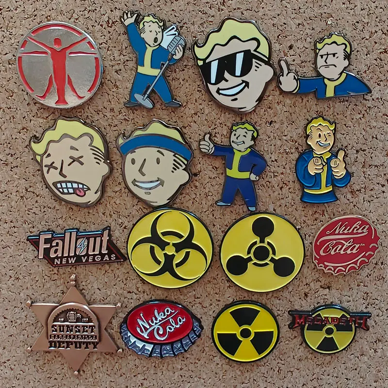 ألعاب أفلام الرسوم المتحركة الصلبة المينا دبابيس التلبيب دبابيس شارات على ظهره اكسسوارات للمجوهرات دبابيس الموضة الملحقات #1