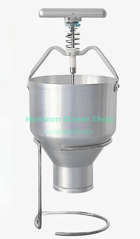 Mini Manual Donut Maker Hand-Pressed Stainless Steel Donut Mould 5L
