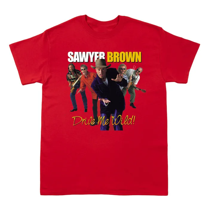 

Sawyer Brown Concerts tour songs 2023 Red All size Gift Shirt AC403