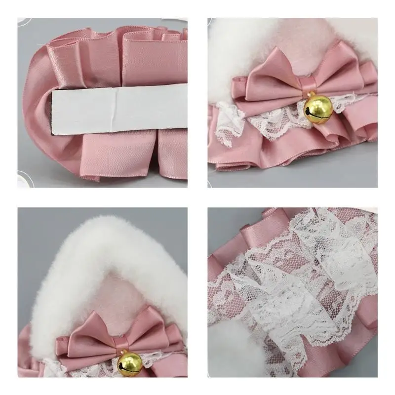 

652F Лыжный шлем для девочек, украшение, пушистые кошачьи уши, волосы, велосипедный лыжный велосипедный шлем