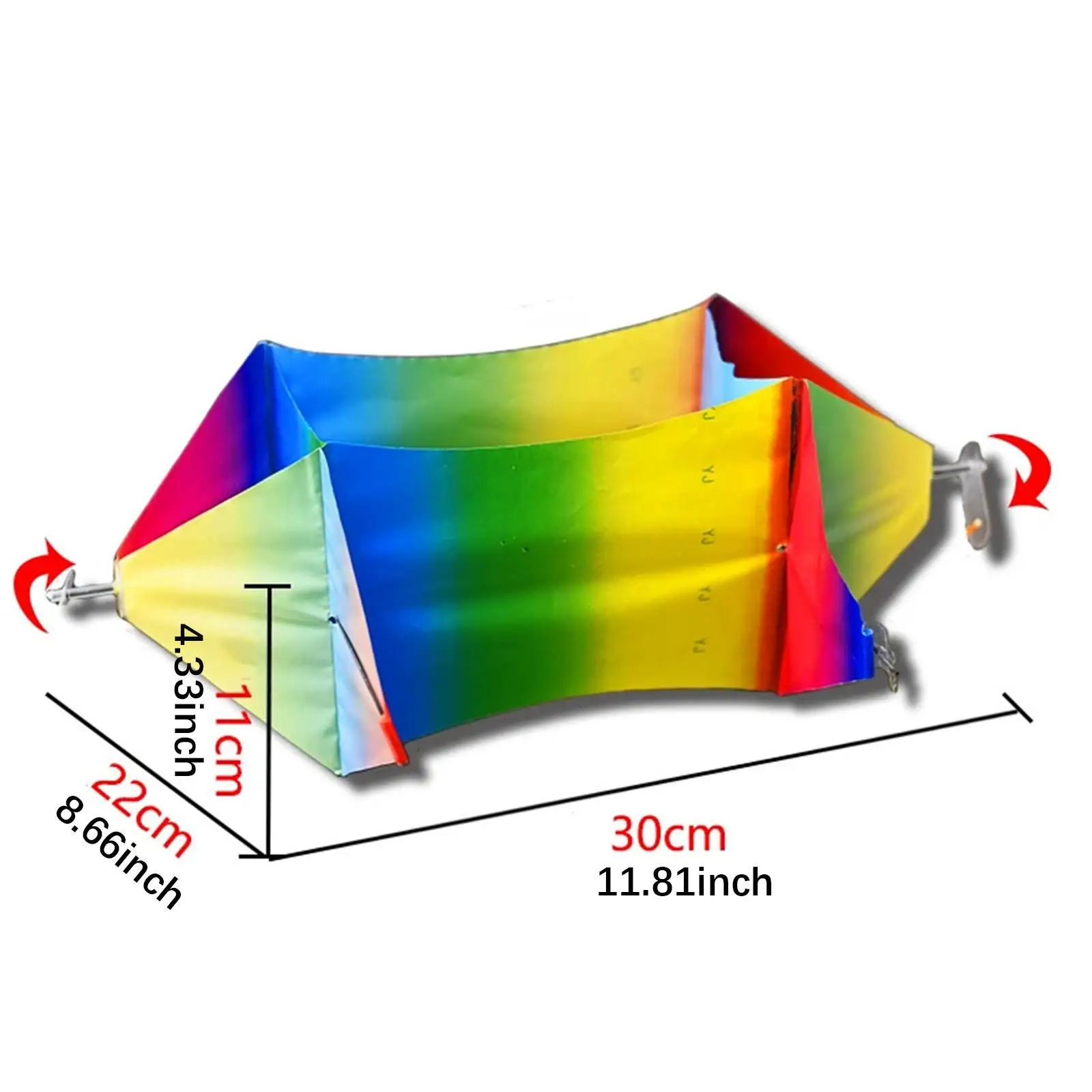 Box Kite Kite Outdoor Games Activities Kids Garden Girls Boys Children 3D with 50M Flying Line Kite