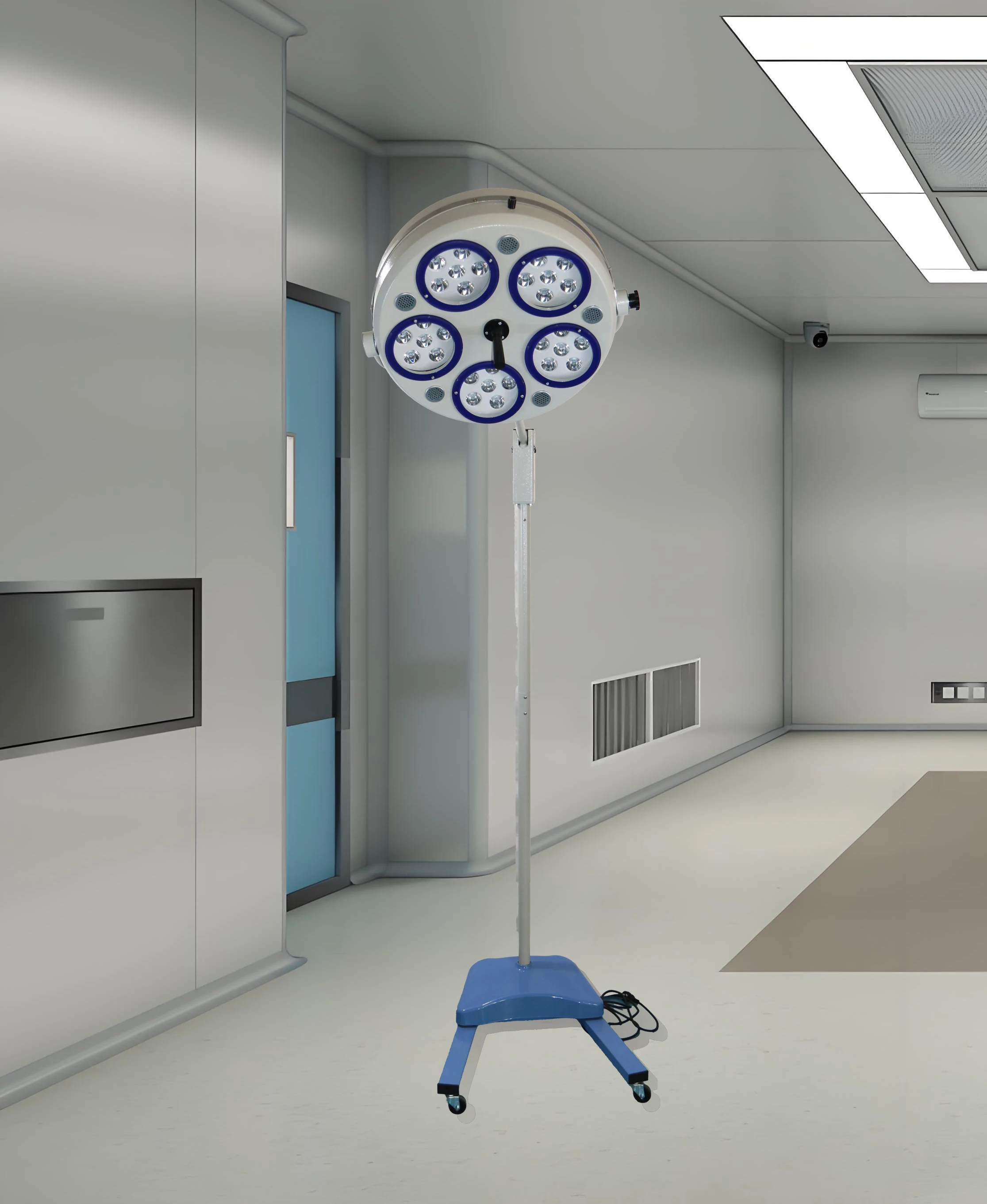 

Hospital Equipment Vertical Surgical Surgical LED Lamp Veterinary Portable Mobile Operating Theatre Lights