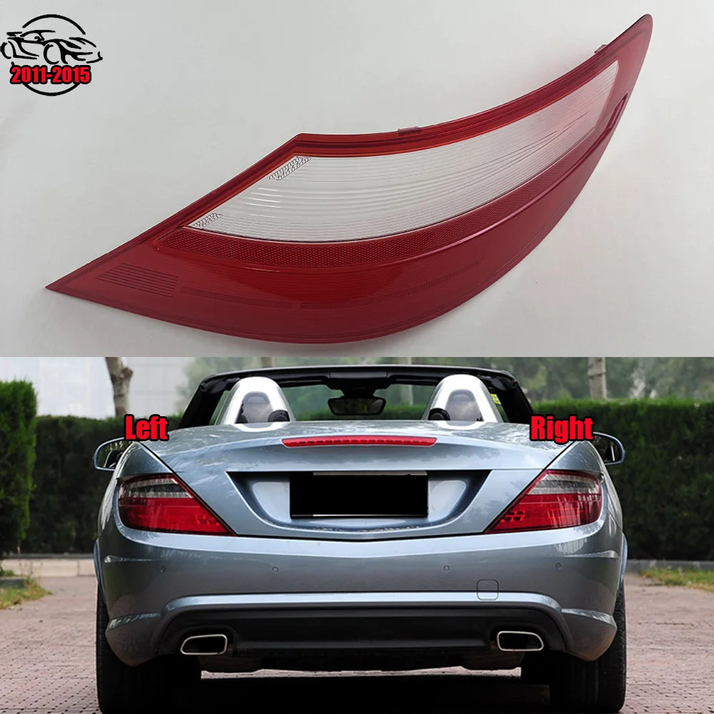 

Car Outer Tail Lamp Cover Brake Lights Shell Taillight Lens Plexiglass 2011 2012 2013 2014 2015 For Mercedes-Benz SLK-Class W172