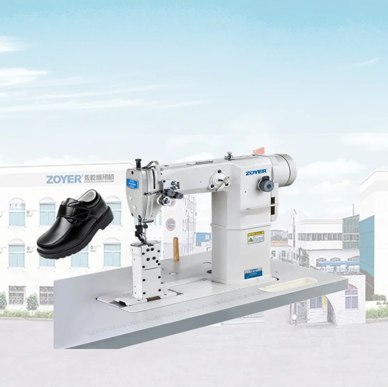 

ZY820D ZOYER Double Needle Industrial Heavy Duty Leather Shoe Sewing Machine