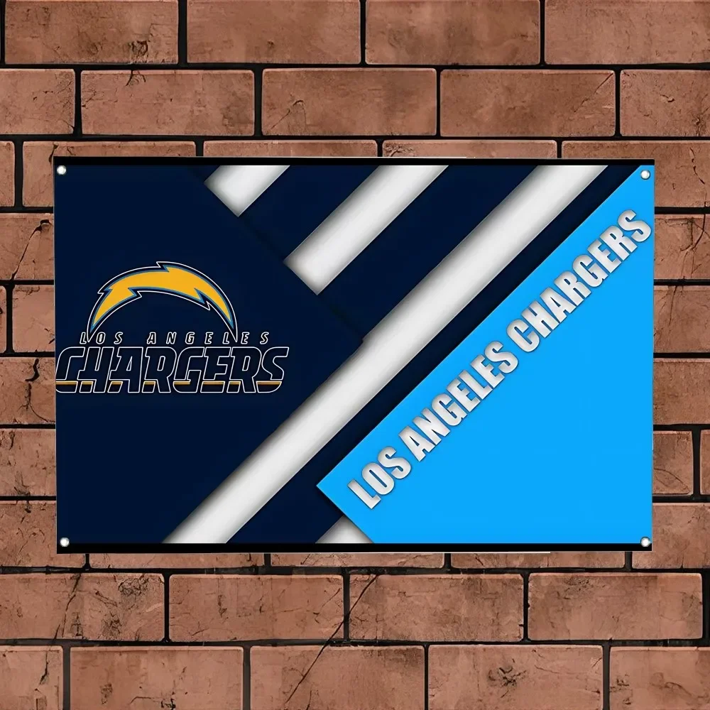 Los Angeles C-chargers-s Flag Flag Polyester Digital Printing Banner Wall Art Out Door Decoration