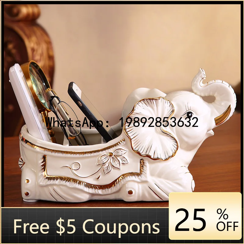 

Z4 Creative Wealth-Attracting Doorway Key Storage Box Ornament Entrance Hallway Shoe Cabinet Key Holder Coffee Table