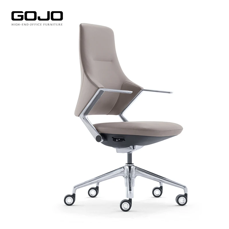 Customized High Back Swivel Modern Ergonomic Luxury Office Chair PU Leather Executive Chair for Manager CEO Boss Executives