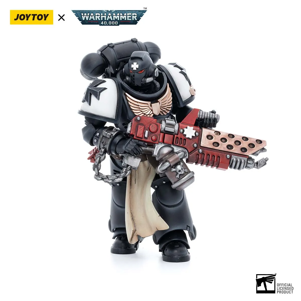 [IN MAGAZZINO] JOYTOY Warhammer 40K Action Figure 1/18 Black Templari Primaris Initiate Fratello Raemont Anime Figure Giocattoli Modello