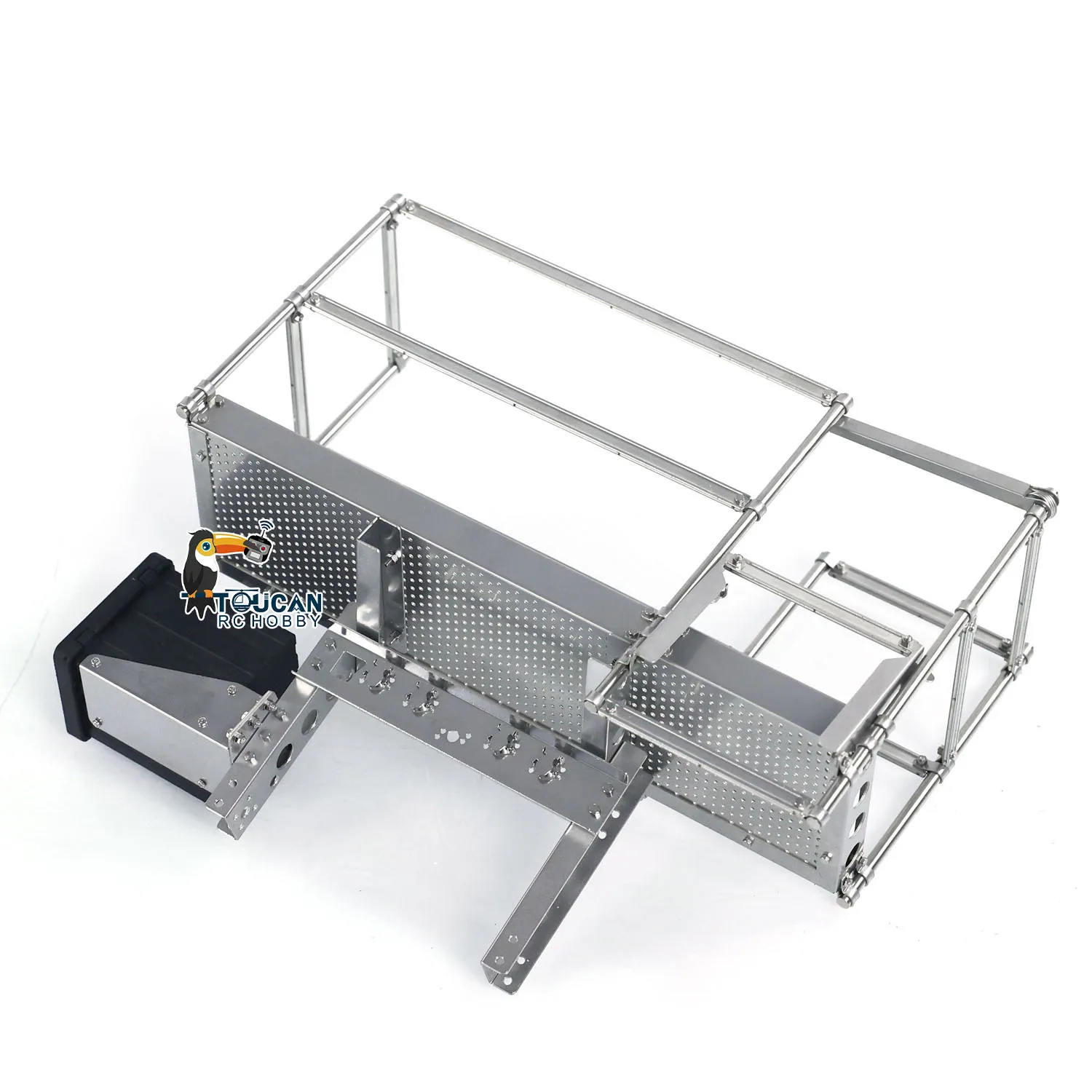 

SCALECLUB 1/14 Hydraulic RC Dump Trailer 3 Axles Finished Model for Toys Radio Control Tractor Truck Car Vehicle