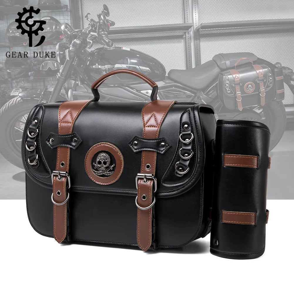 

Harley Motorcycle Accessories Modified Side Bags Rider Motorcycle Hanging Bags Cruising Equipment Side Bags