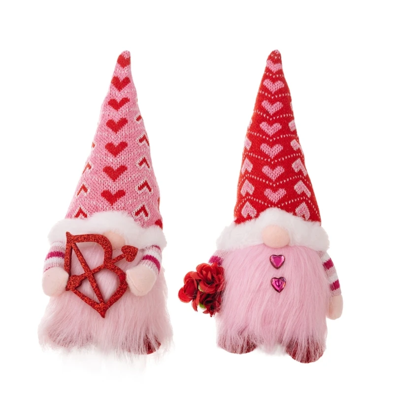 

Funny Knit Gnomes Display Ornament Table Decorations For Warm Living Space Dropship