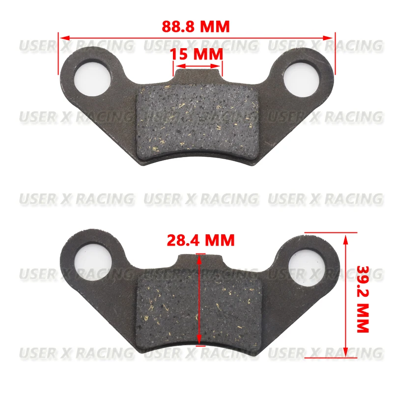 USER-X Universal motorcycle disc brake pad Brakes Front Rear Disc Brake Pads block Shoes scooter VICTORIA blade rg125 honda 145