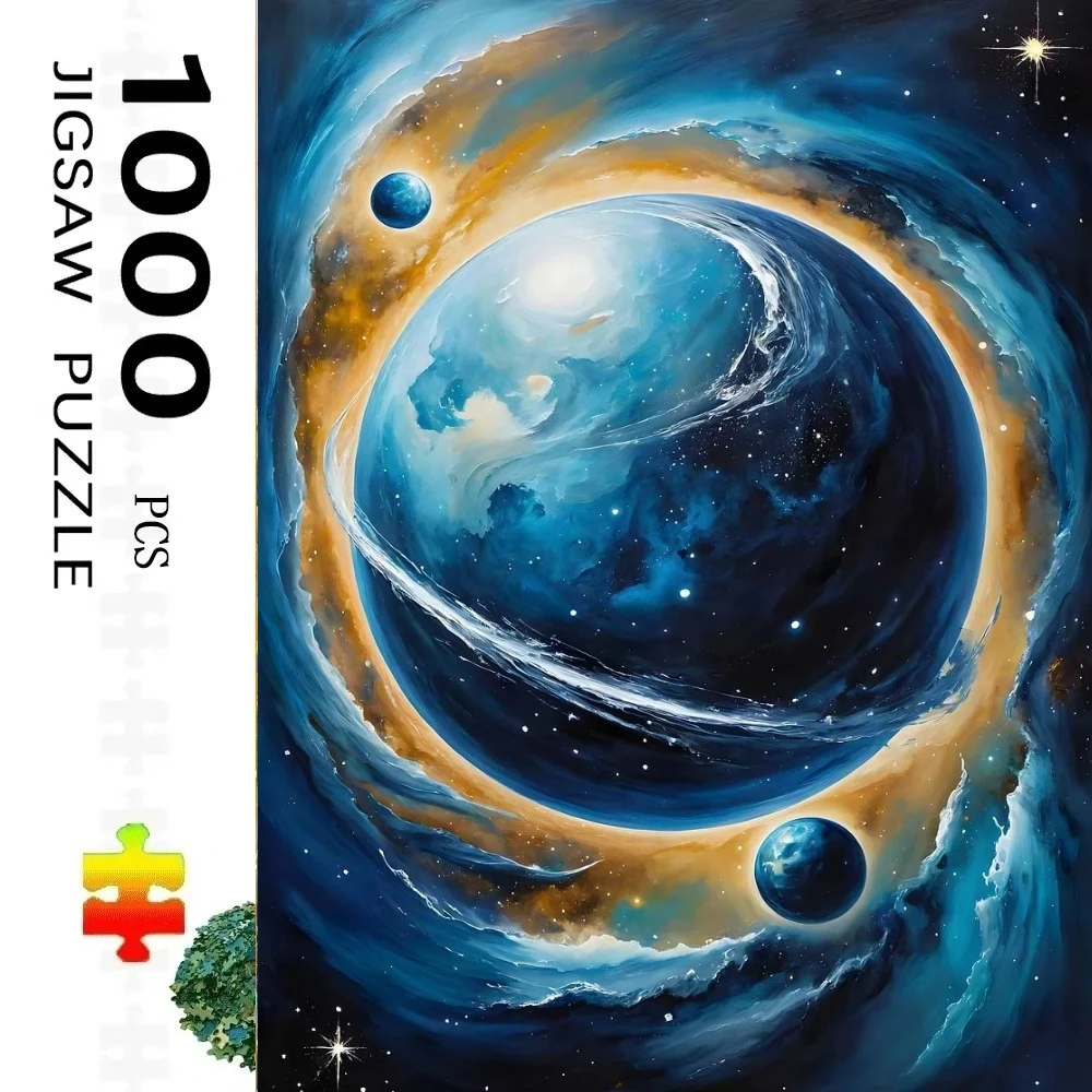 

Набор из 500 пазлов «Вселенная: Космос, Галактика, Облачное море» для семейных игр в игровую комнату, спальню, гостиную, в подарок
