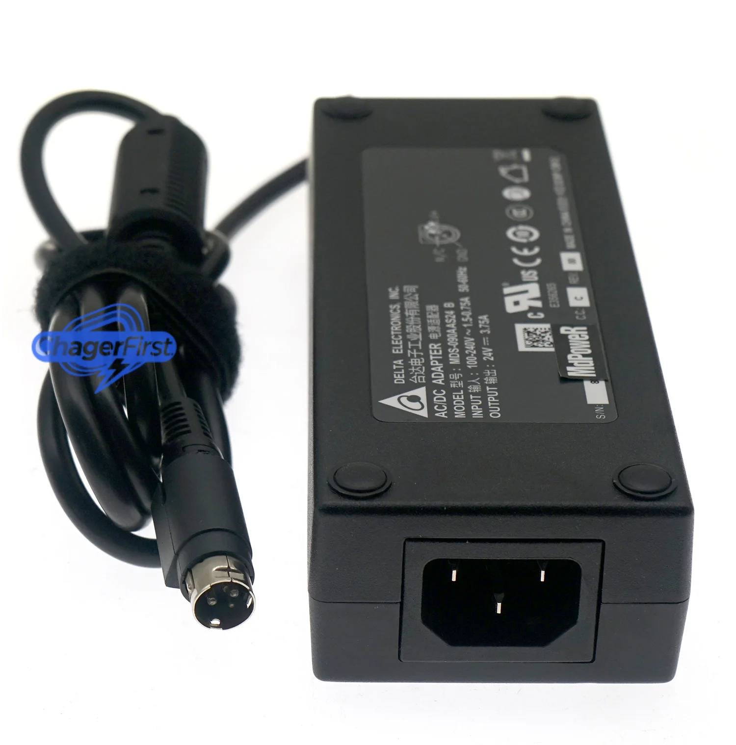 Delta MDS-090AAS24 B 24V 3.75A 90W 3-Pin Medical AC Adapter Power Supply for BenQ JUSHA MEDINOVA Medical Monitor Display