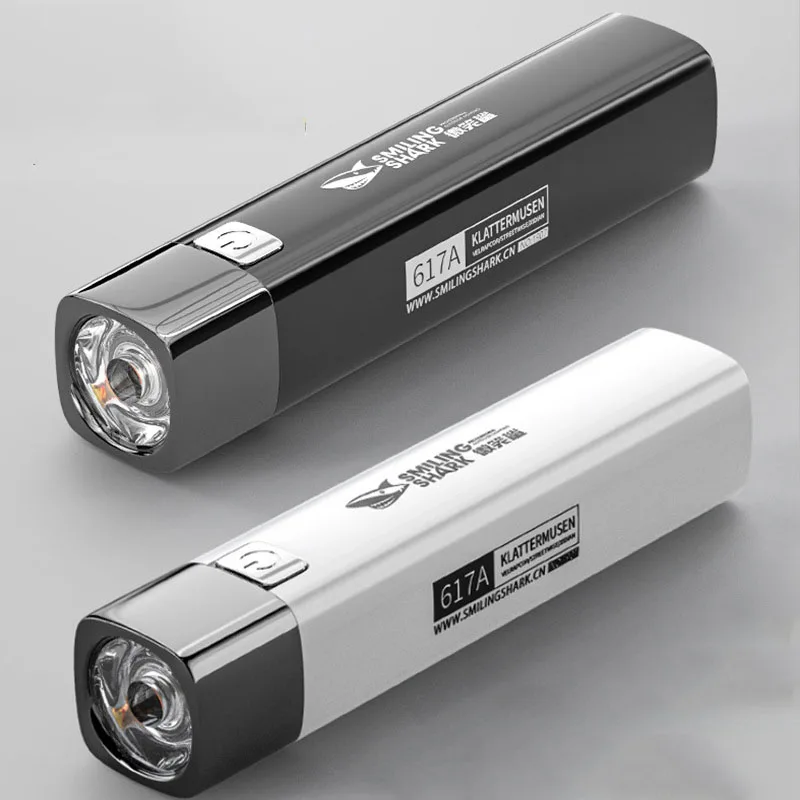 

Внешний мощный фонарик, 1200 мАч, фонарик, водонепроницаемый фонарь с бусинами, Режимы освещения IPX6, многофункциональный внешний аккумулятор