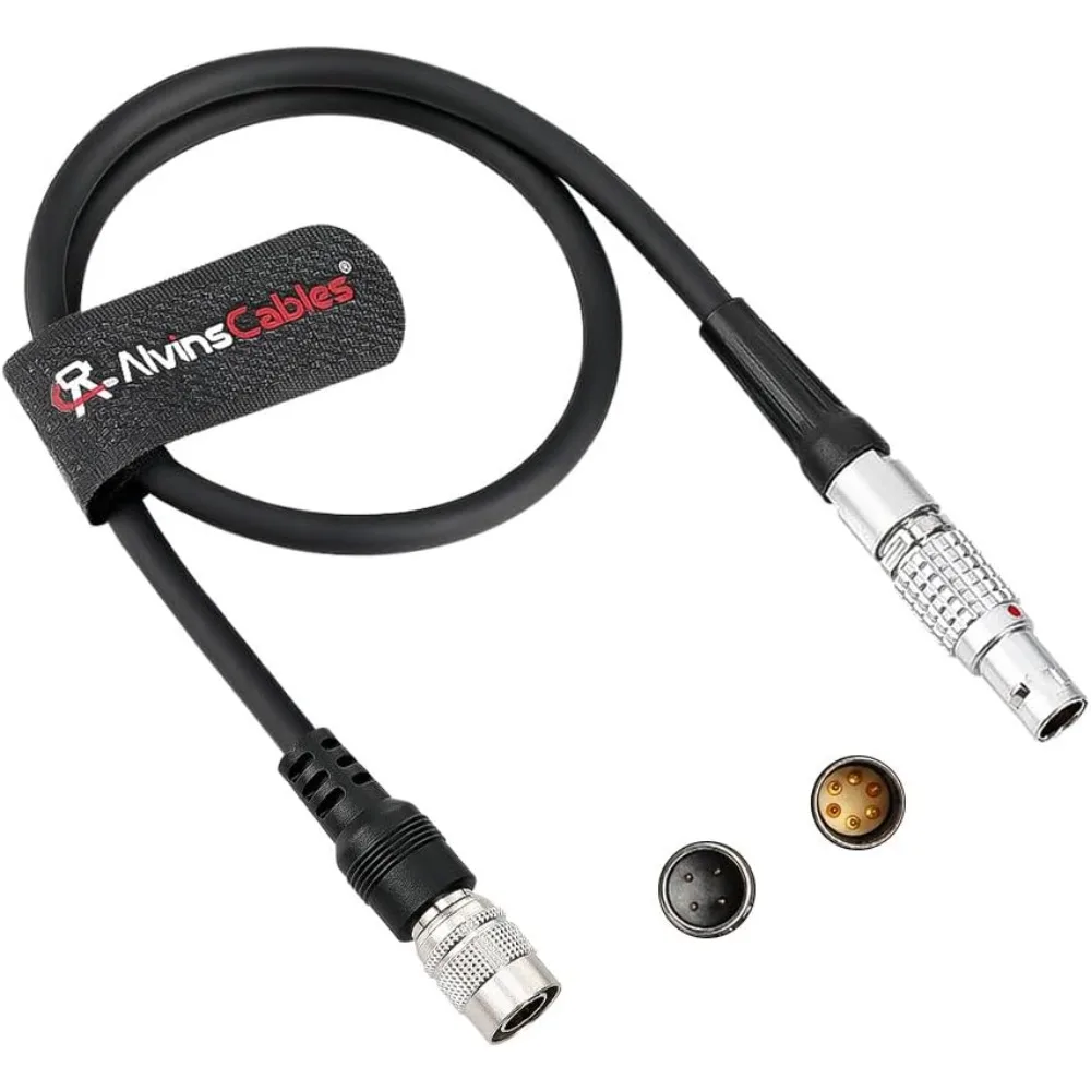 Alvin's Cables Teradek RT Run Stop Cable for Sony F5 F55 Camera, Teradek RT MDR.X MDR.S Receiver, 6 Pin to Hirose 4 Pin RS Cable