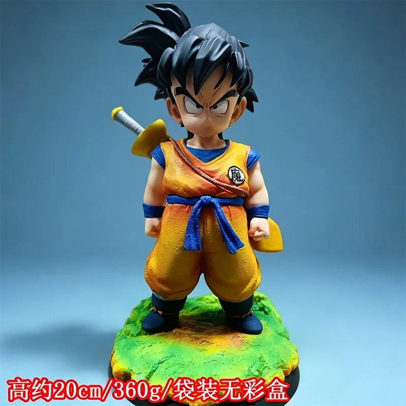 Auf Lager AK Studio 20cm Dragon Ball Son Gohan Anime-Figuren Gohan-Figur PVC-Statue Sammlermodell Raumdekoration Geschenke Spielzeug