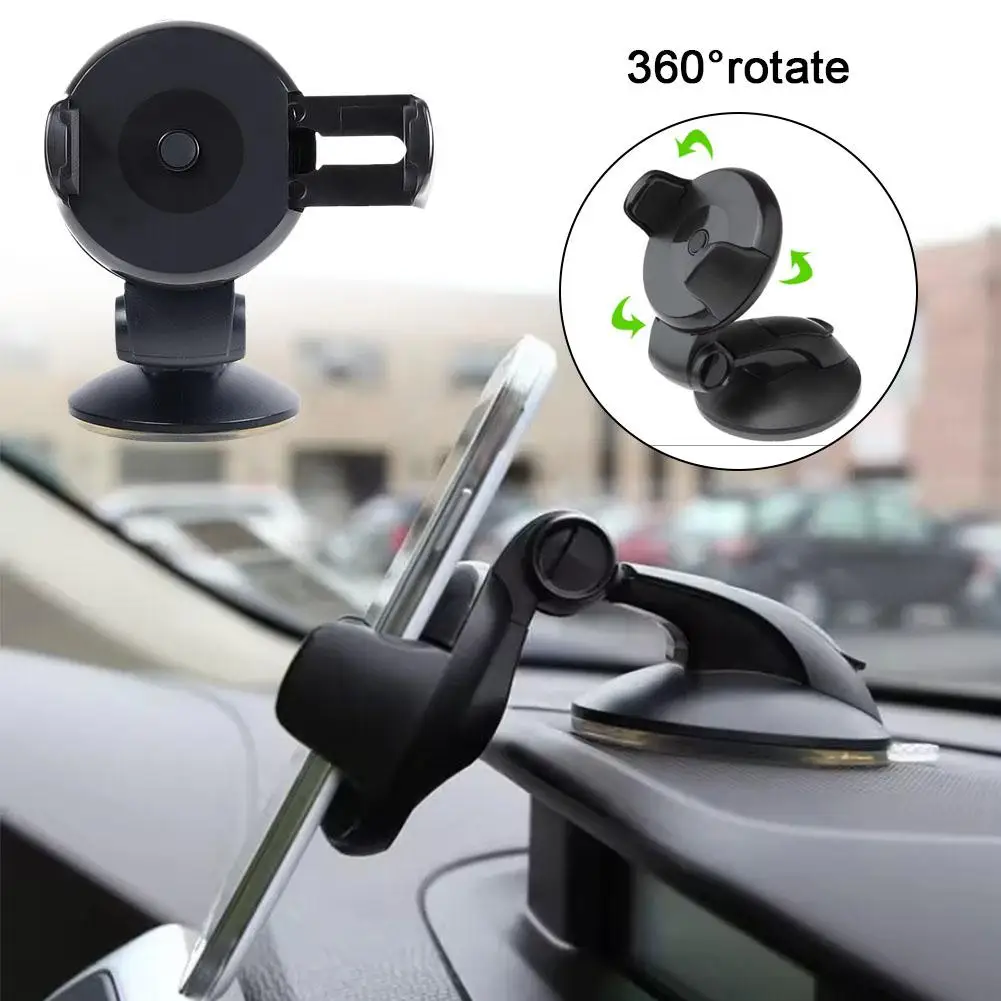 

Car Phone Holder 360° Windshield Mobile Cell Support Smartphone Universal Mount Stand For iPhone 12 11 7 8 L0E1