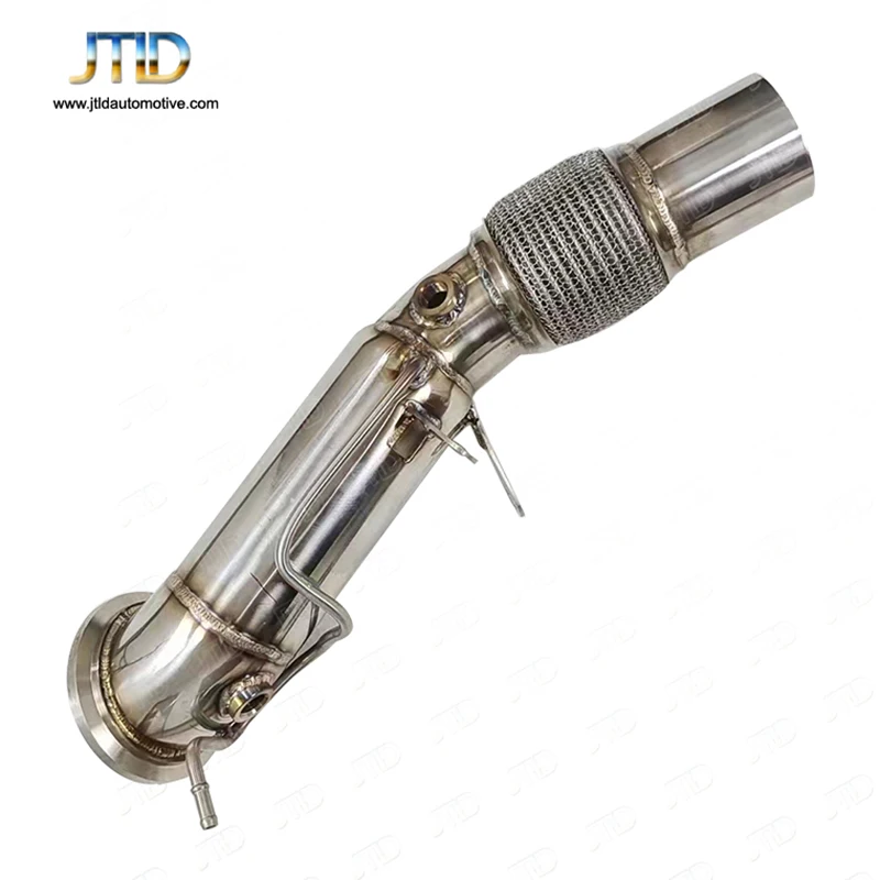 

JTLD High Performance Stainless Steel Catless Exhaust System For BMW G22 B48 Euro 6 Straight Pipe Downpipe