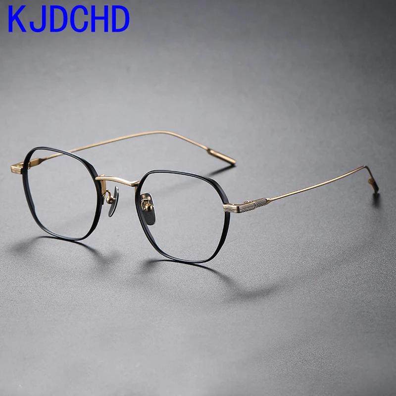 

Pure Titanium Glasses Frame for Men Women Square Eyewear 2023 New Male Classic Full Optical Prescription Eyeglasses Frames Men