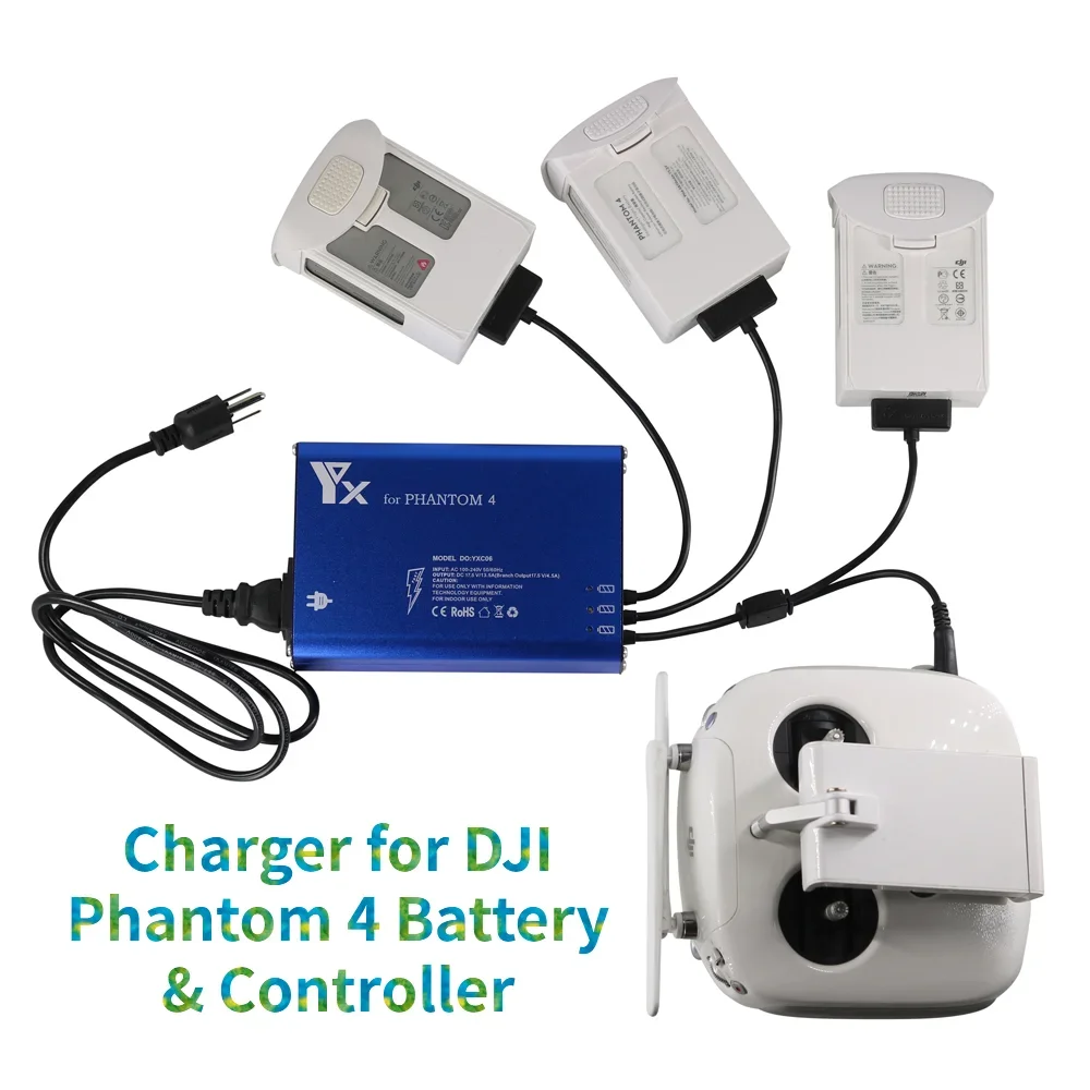 quality-home-charger-for-dji-phantom-4-4-pro-4-advanced-battery-control-2-usb-port-quick-parallel-charging-hub-battery-charger