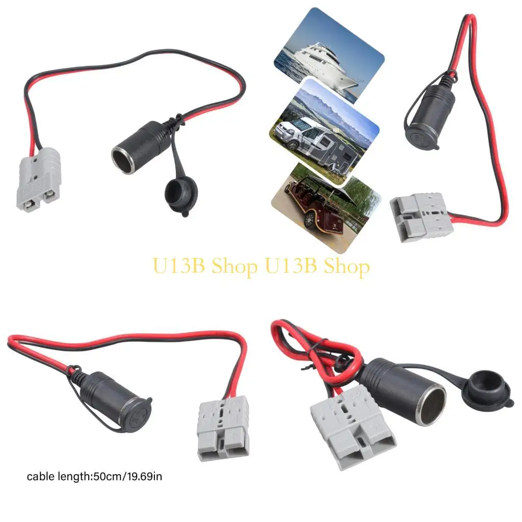 

U13B 50A 600V Transfer Link To Vehicle Energy Outlet Electric Forklift Charging Cable