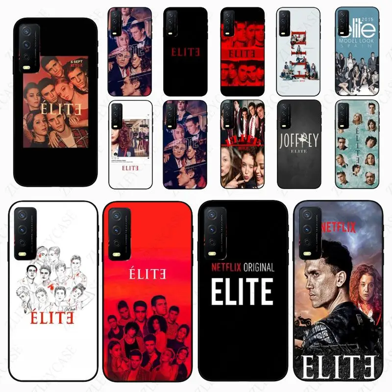 funda elite tv series Phone cover For vivo V21 V25 V23 Y35 Y31 Y11S Y20S 2021 Y21S Y33S Y53S V21E V23E Y30 V27E 5G Case coque