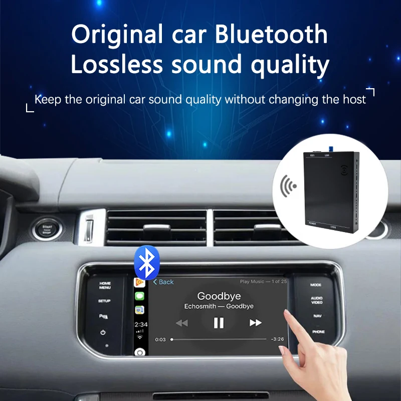 Wireless CarPlay Android Auto Box For Land Rover/Jaguar New Discovery 4 Voque Range Rover Freelander2 XE XF XJL F-TYPE