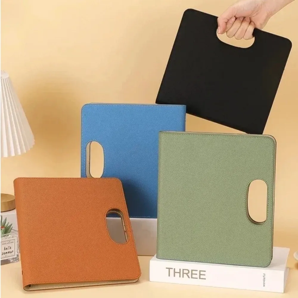 

Креативный блокнот из искусственной кожи с вкладышами, ручной многофункциональный офисный блокнот, блокнот для деловых встреч