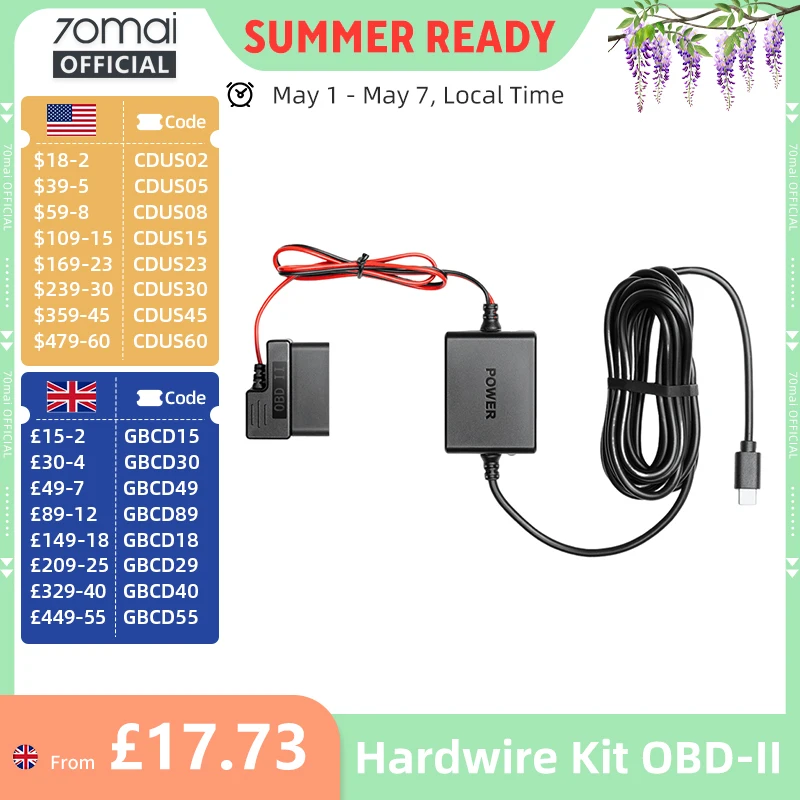 70Mai Adjustable Ha…