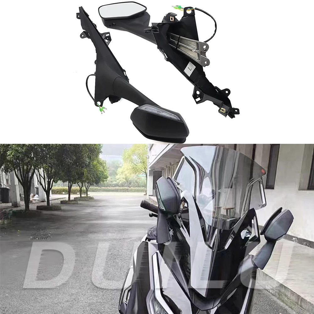 Complete Rear View Side Mirror Fit for HONDA FORZA 125 300 350 Motorcycle Rearview Mirror for NSS125 NSS250 NSS350 Forza 350