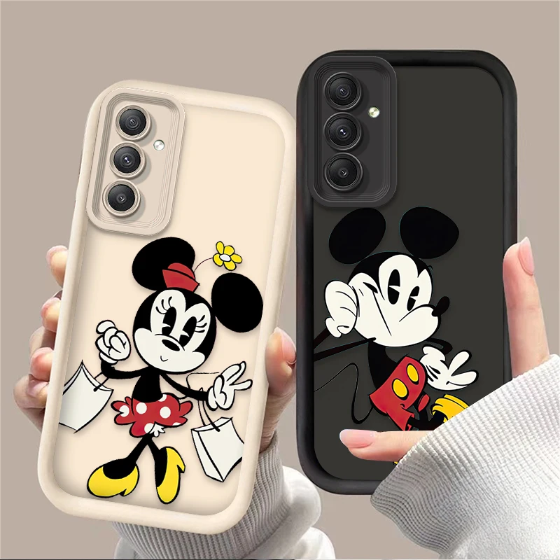 Casing Disney Lovely Mickey Minnie untuk Samsung Galaxy A54 A05S A05 A34 A24 A14 A53 A33 A23 A13 A52 A52S A32 A22 A12 A71 A51 A31
