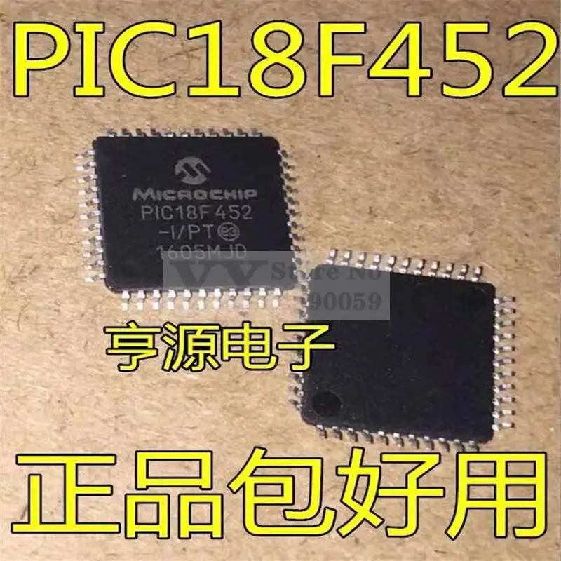 

1-10PCS PIC18F452 PIC18F452-I/PT TQFP-44