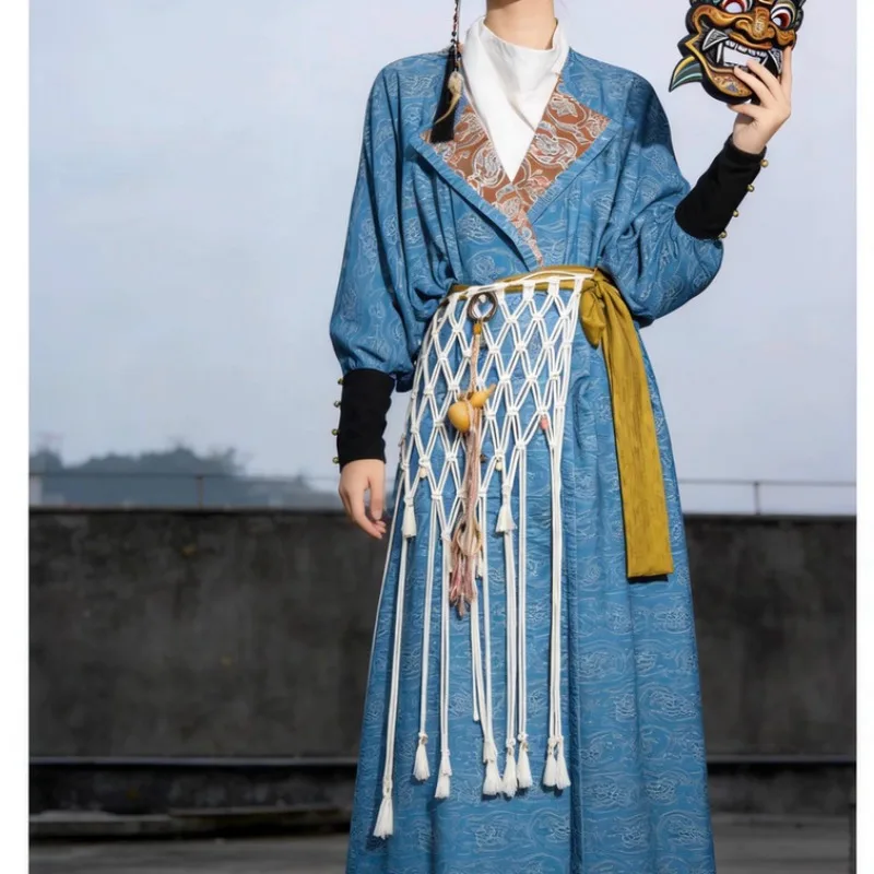 round-neck-robe-hanfu-lack-hip-robe-hanfu-men-and-women-handsome-knight-chinese-style