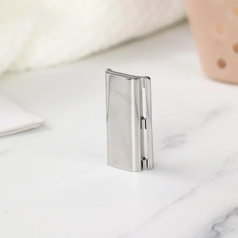 YAQI Ghost 90SB 316, полированная безопасная бритвенная головка из нержавеющей стали с лезвием 0,90 мм