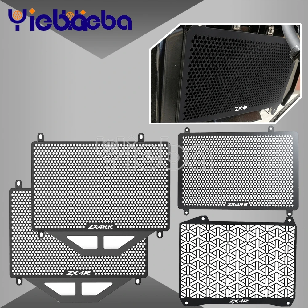 

Motorcycles Accessories For Kawasaki ZX Ninja ZX-4RR / ZX-4R SE 2023 2024 2025 2026 Radiator Grille Guard Protector Cover ZX-4R