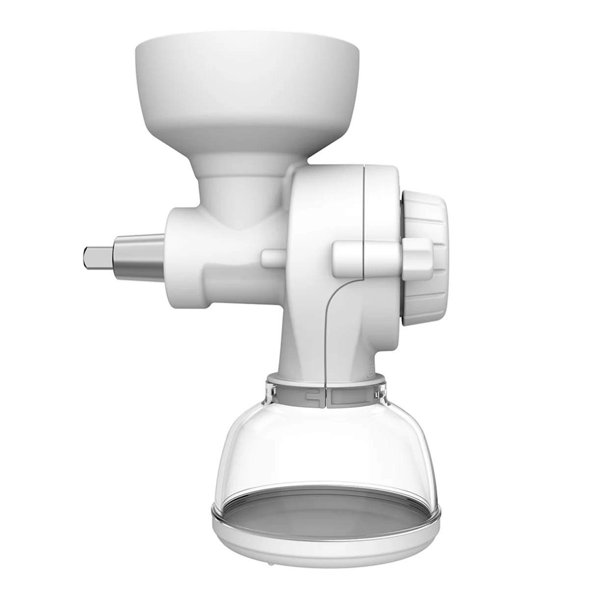 2025+ Grain Mill Attachment for Stand Mixer, 8 Levels Flour Grinder Attachment for Wheat, Corn, Oats, Coffee Bean