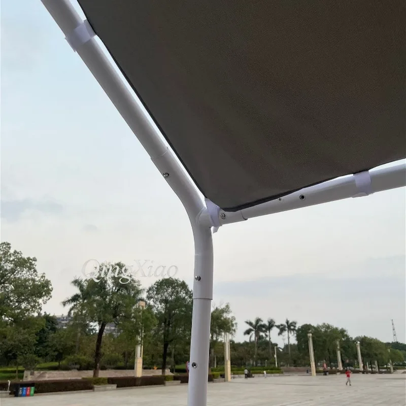 Portable Carport Canopy Tent Waterproof UV Protection Outdoor Market Stall Shelter Movable Canopy for Parking Vendor Yard Use