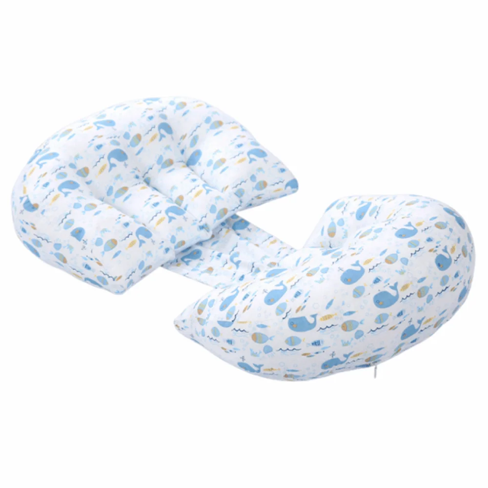 Soft Pregnancy Pillow Comfort Ergonomic Waist Support Pillow Auxiliary Pillow Multifunction Women's Sleeping Body Pillow