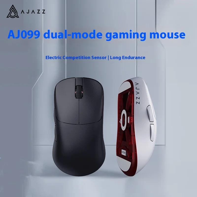 

AJAZZ AJ099 2.4GHz Wireless Esports Mouse With Type-C Receiver Gamer 12000DPI 7 Buttons Mouse For Laptop Desktop Long Endurance