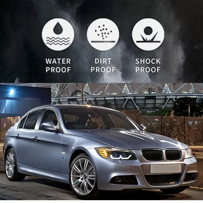 LHD Headlight For BMW E90 E91 3 Series 323i 325i 328i 335i 2008 2009 2010 2011 2012 Pair Head Light Assembly Replace Directly
