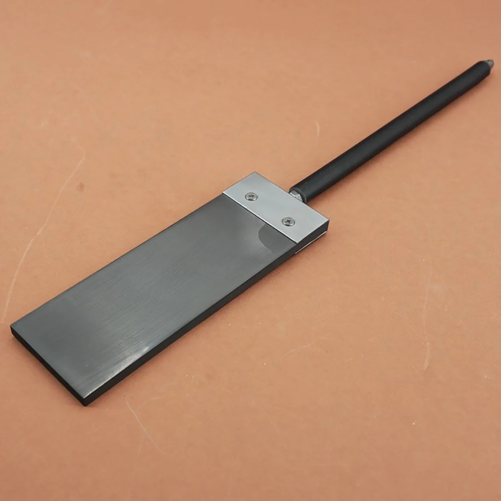 High-Density Graphite Marvering Plate for Lampworking, Glass Bead Making, Shaping Tool, DIY Glass Art, 150x50mm