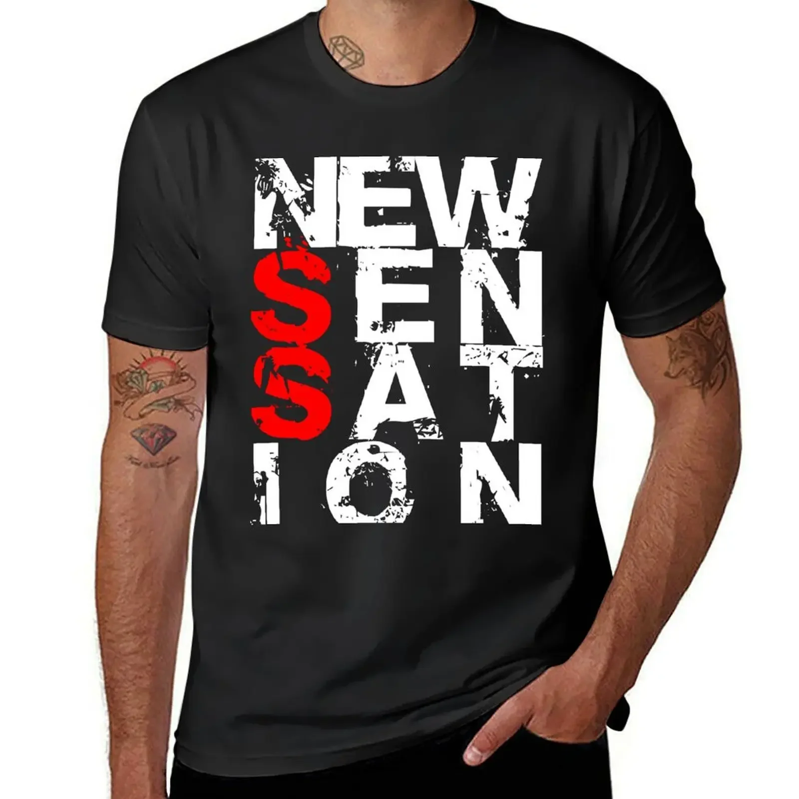 NEW SENSATION (Dark) T-Shirt baggy shirts anime tshirt graphic t shirts outfits for men