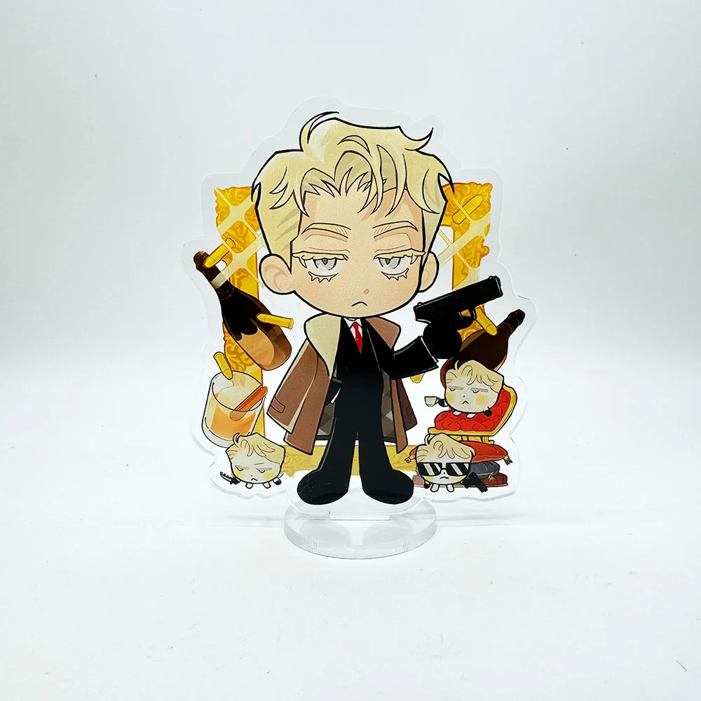 Rose and Champagne Korean Manwha Acrylic Stand Leewoon Figure Display Manga Goods Collection Desk Decoration Ornament Gift
