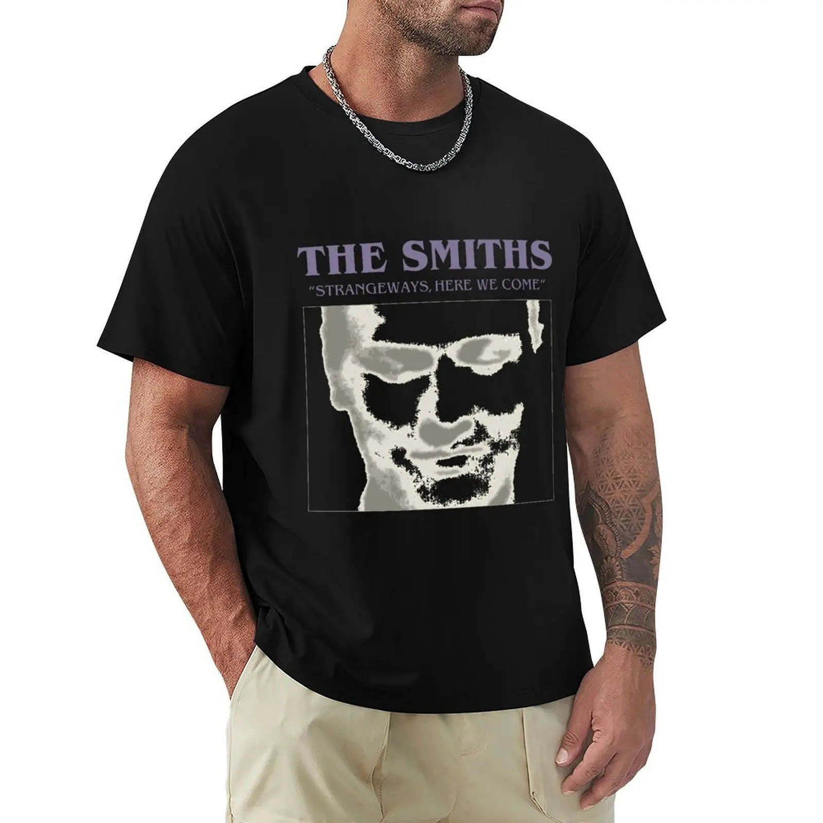 

The Smiths - Strangeways Here We Come T-Shirt Labor Work Casual T-Shirt