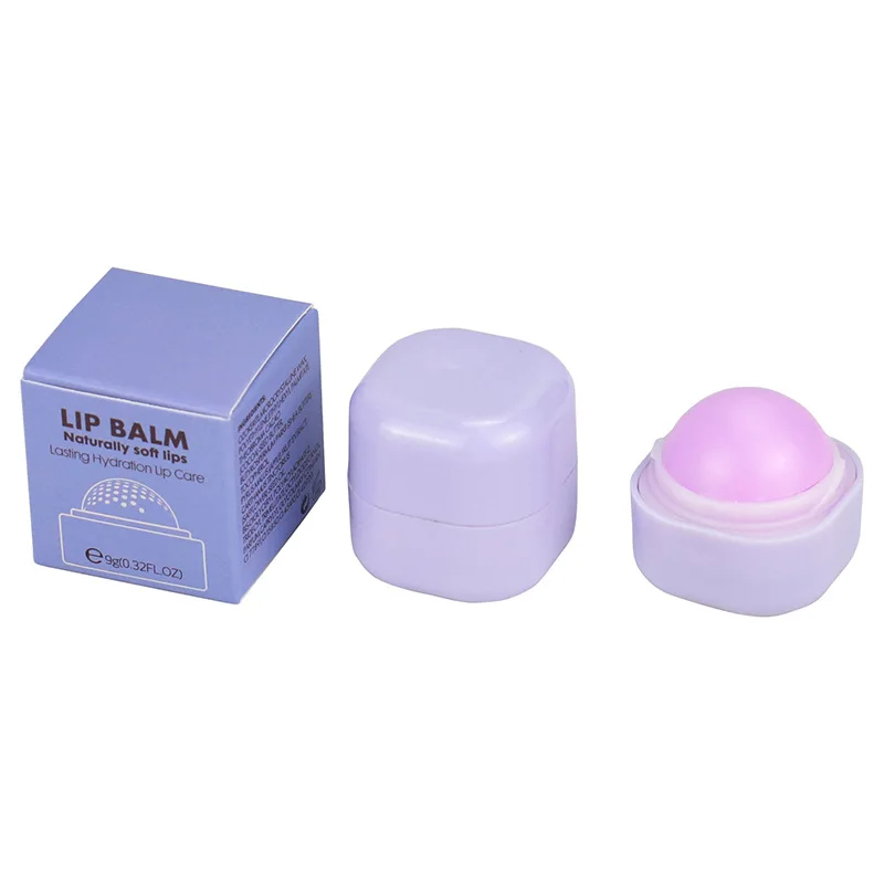 Drop Shipping And Private LabelNew Lip Balm Square Ball Spot Neutral No LOGO Lip Gloss Lipstick