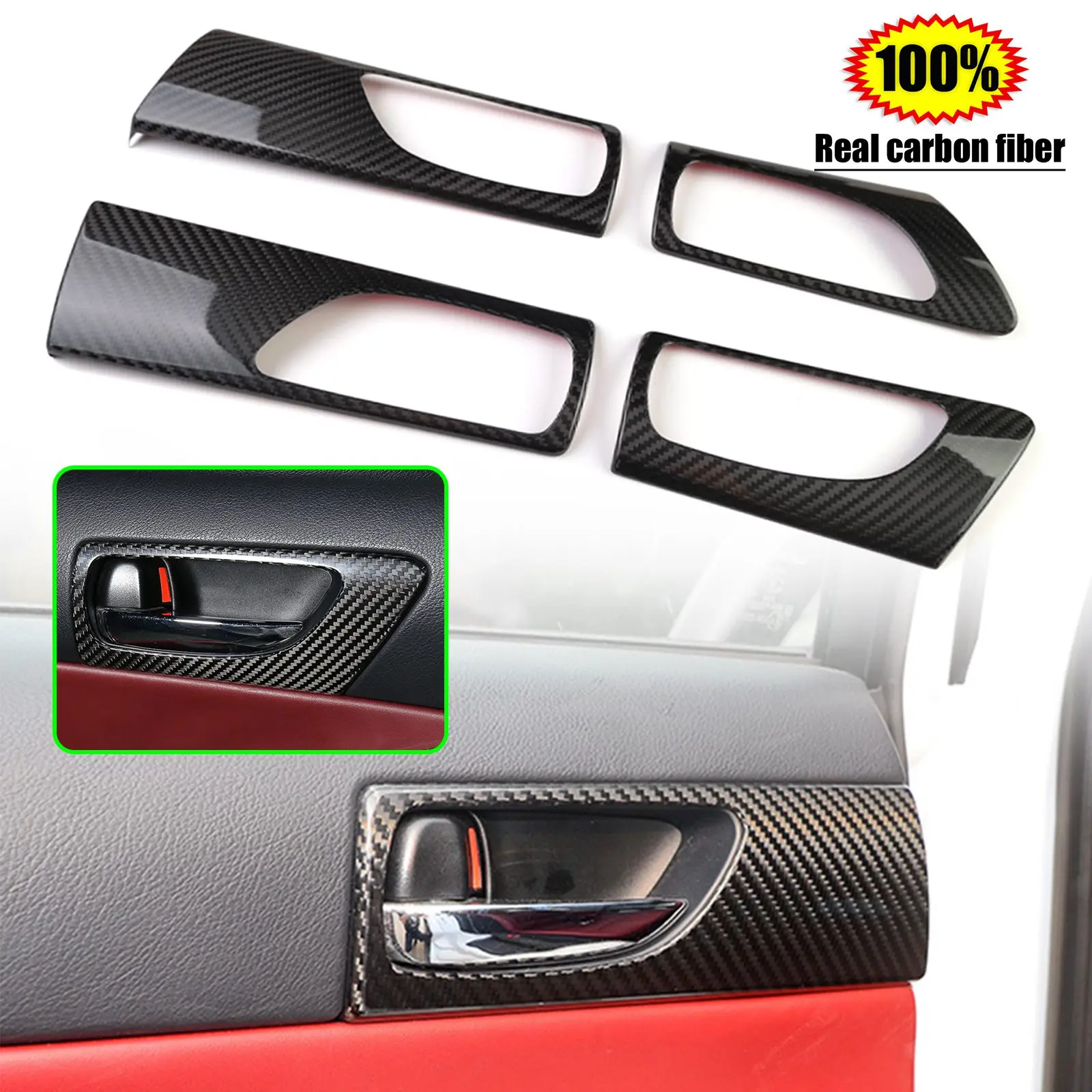 Inner Door Handle Cover Trim for Lexus IS 250 / IS 300 / IS 300h / IS 350 / IS 250 F Sport 2014 2015 2016 2017 2018